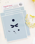 Pinkfresh Studio - Stencils - Dragonfly Dreams-ScrapbookPal