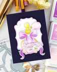 Pinkfresh Studio - Stencils - Elegant Essence-ScrapbookPal