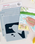 Pinkfresh Studio - Stencils - Gentle Escape-ScrapbookPal