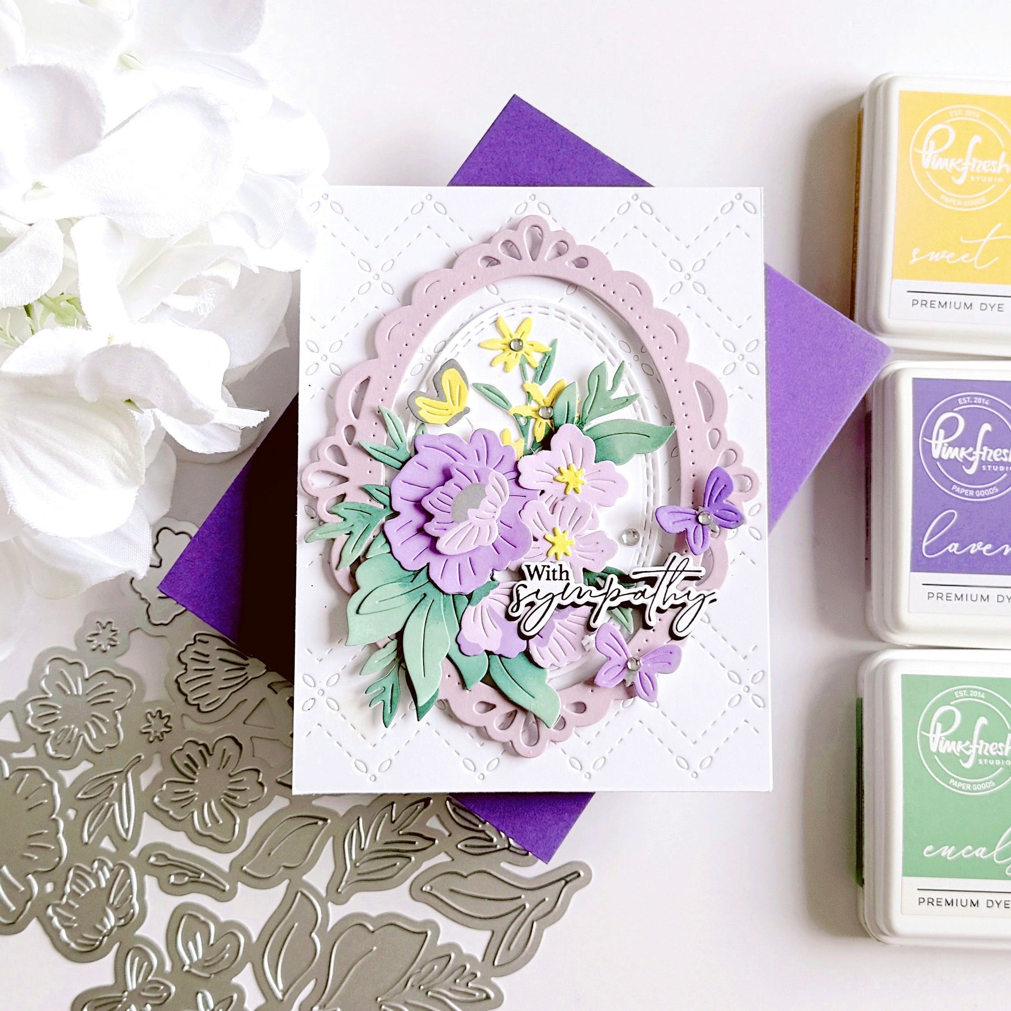 Pinkfresh Studio - Dies - Golden Poppies-ScrapbookPal