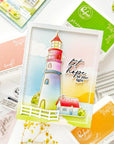 Pinkfresh Studio - Stencils - Guiding Light-ScrapbookPal