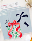 Pinkfresh Studio - Stencils - Merry Mistletoe-ScrapbookPal