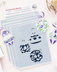 Pinkfresh Studio - Stencils - Ornamental Beauty-ScrapbookPal