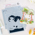 Pinkfresh Studio - Stencils - Peaceful Pause-ScrapbookPal