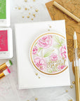 Pinkfresh Studio - Stencils - Pretty Blossoms-ScrapbookPal