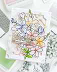 Pinkfresh Studio - Stencils - Sakura-ScrapbookPal