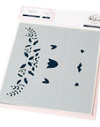 Pinkfresh Studio - Stencils - Sending Love-ScrapbookPal