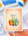 Pinkfresh Studio - Stencils - Steeped in Comfort-ScrapbookPal