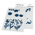 Pinkfresh Studio - Stencils - Sweet Blossoms-ScrapbookPal