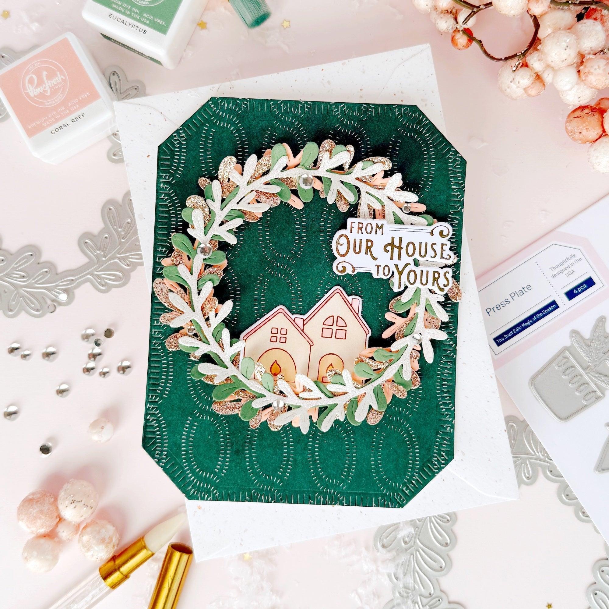 Pinkfresh Studio - Stencils - The Shelf Edit: Magic of the Season-ScrapbookPal