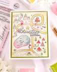 Pinkfresh Studio - Dies - Woodland Trails Sentiments-ScrapbookPal