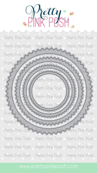 Pretty Pink Posh - Dies - Pinking Circles