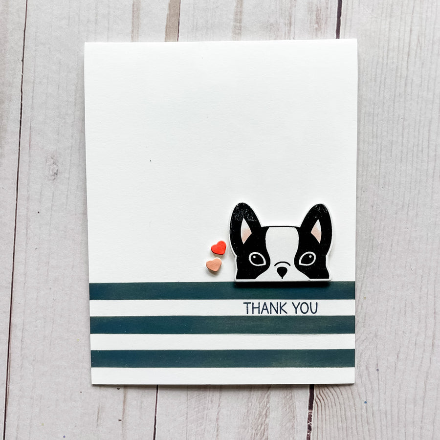 Avery Elle - Clear Stamps - Pop-up Frenchie