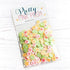 Pretty Pink Posh - Clay Confetti - Summer Blooms-ScrapbookPal