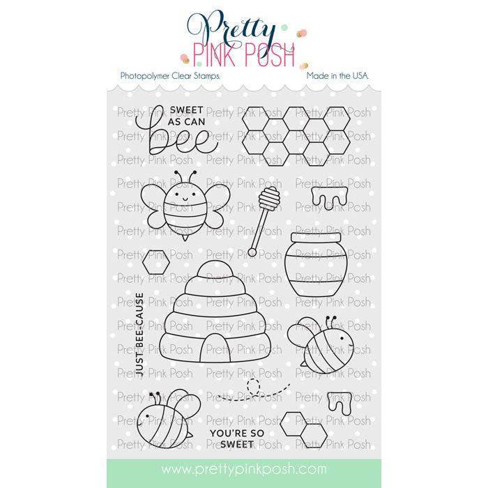 Pretty Pink Posh - Clear Stamps - Bee Additions-ScrapbookPal