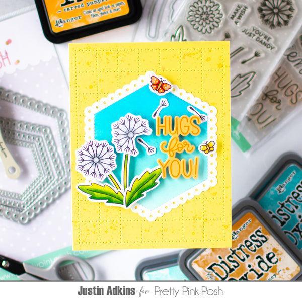 Pretty Pink Posh - Clear Stamps - Dandelions-ScrapbookPal