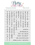 Pretty Pink Posh - Clear Stamps - Upright Greetings: Fall-ScrapbookPal