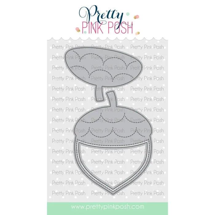 Pretty Pink Posh - Dies - Acorn Shaker Die-ScrapbookPal