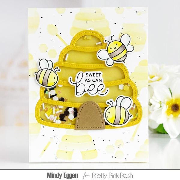 Pretty Pink Posh - Dies - Beehive Shaker-ScrapbookPal