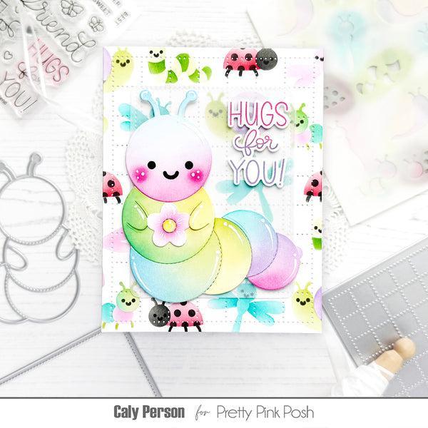 Pretty Pink Posh - Dies - Caterpillar Holder-ScrapbookPal