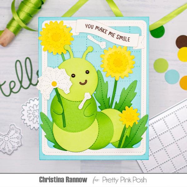 Pretty Pink Posh - Dies - Caterpillar Holder-ScrapbookPal