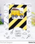 Pretty Pink Posh - Dies - Construction Trucks-ScrapbookPal
