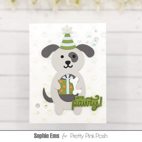 Pretty Pink Posh - Dies - Dog Holder-ScrapbookPal