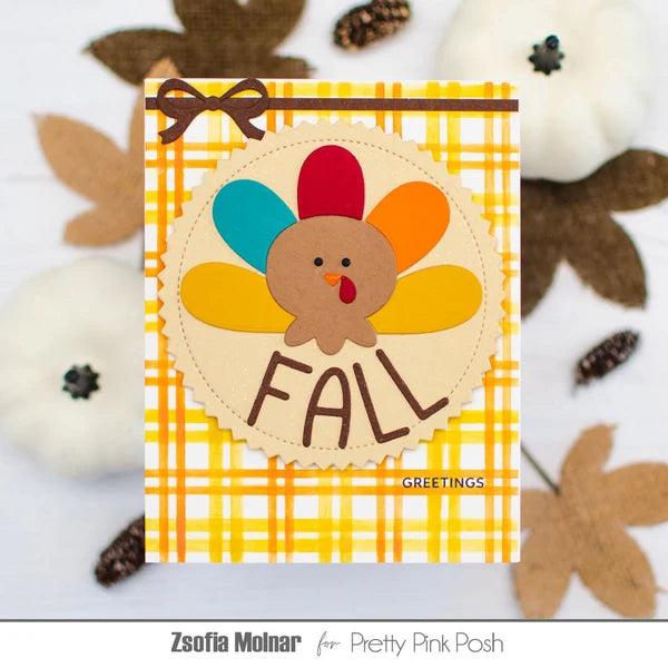 Pretty Pink Posh - Dies - Fall Bucket Additions-ScrapbookPal