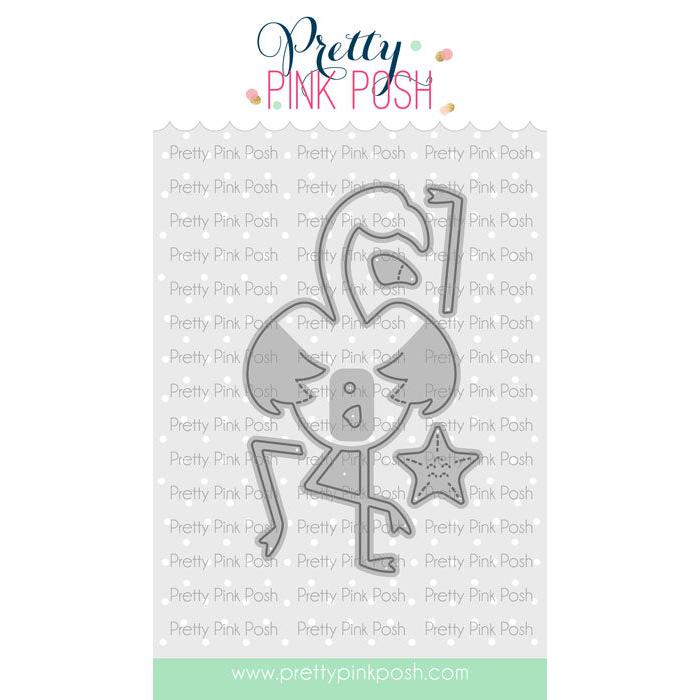 Pretty Pink Posh - Dies - Flamingo Holder-ScrapbookPal