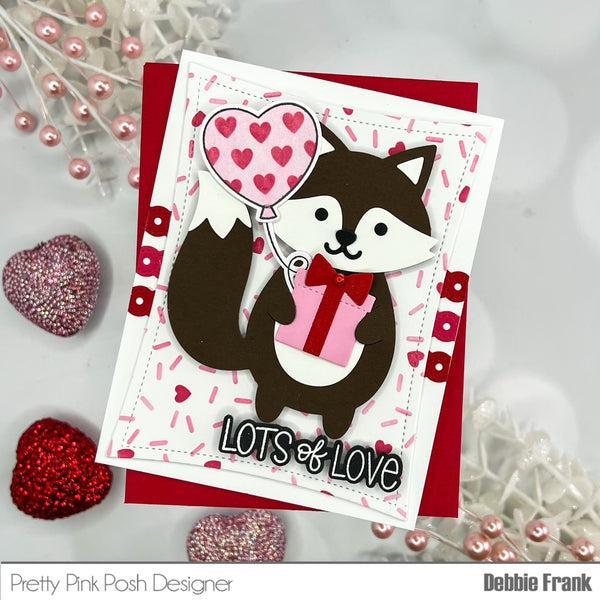 Pretty Pink Posh - Dies - Fox Holder-ScrapbookPal