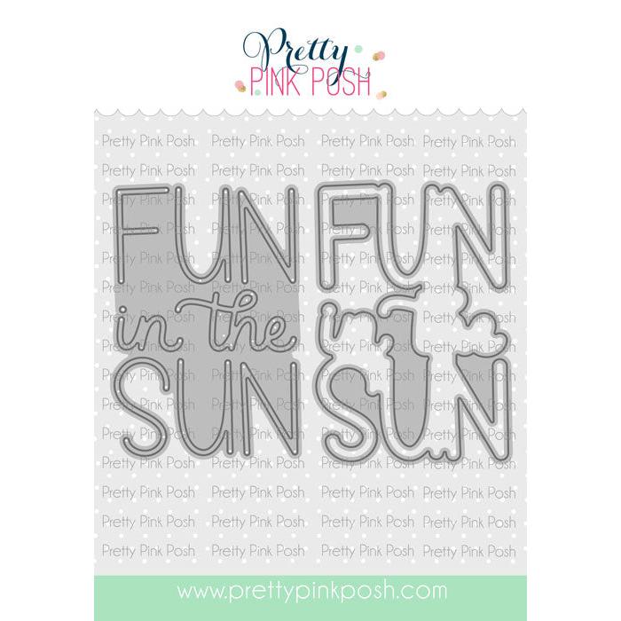Pretty Pink Posh - Dies - Fun In The Sun Shadow-ScrapbookPal
