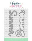 Pretty Pink Posh - Dies - Large Summer Shadow-ScrapbookPal