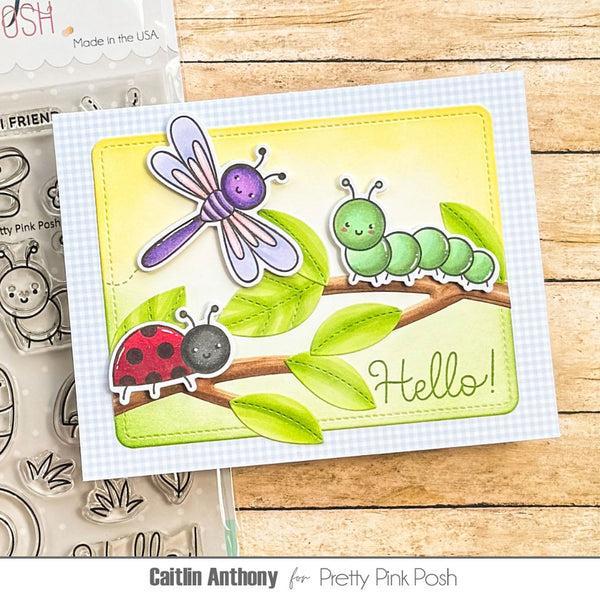 Pretty Pink Posh - Dies - Rounded Stitched Rectangles-ScrapbookPal
