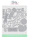 Pretty Pink Posh - Dies - Stitched Bugs-ScrapbookPal