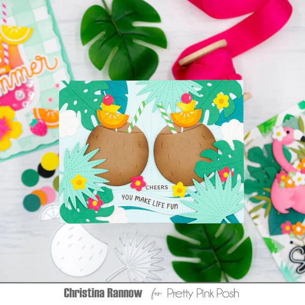 Pretty Pink Posh - Dies - Summer Cocktails-ScrapbookPal