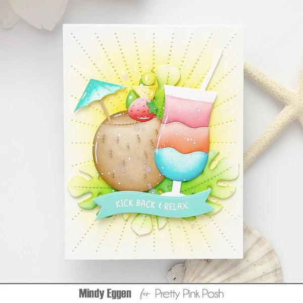 Pretty Pink Posh - Dies - Summer Cocktails-ScrapbookPal