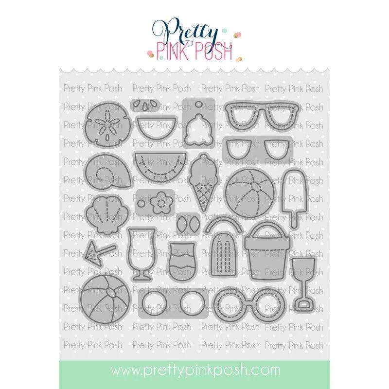 Pretty Pink Posh - Dies - Summer Holder Additions-ScrapbookPal