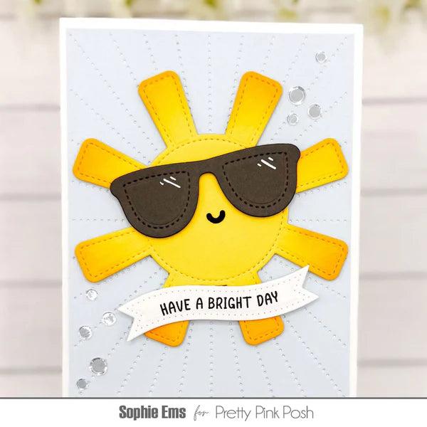Pretty Pink Posh - Dies - Sun Shaker-ScrapbookPal