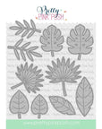 Pretty Pink Posh - Dies - Tropical Leaves-ScrapbookPal