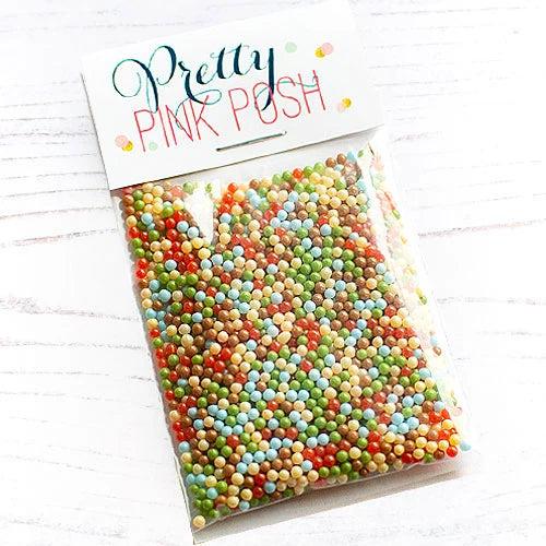 Pretty Pink Posh - Shaker Beads - Woodland Wishes-ScrapbookPal