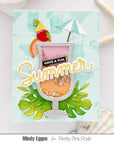 Pretty Pink Posh - Stencils - Layered Summer Drinks-ScrapbookPal
