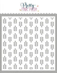 Pretty Pink Posh - Stencils - Wheat Pattern-ScrapbookPal