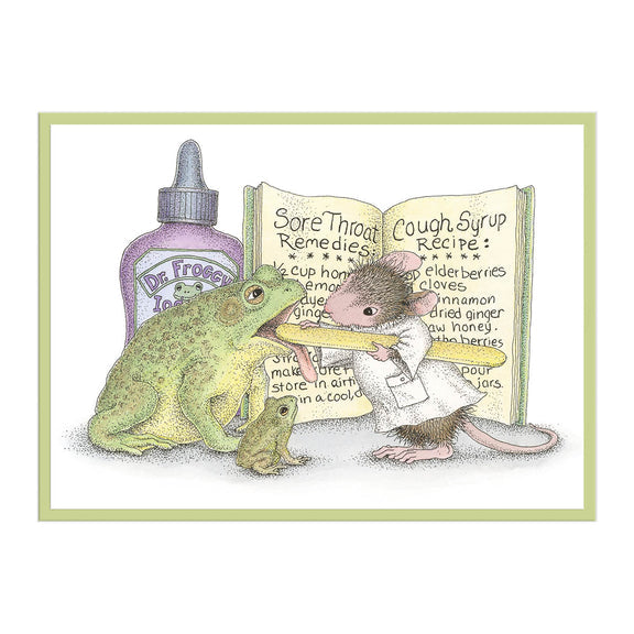 Spellbinders - House-Mouse Designs Everyday Collection - Cling Stamps - Froggy Throat