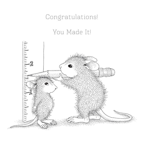 Spellbinders - House-Mouse Designs Everyday Collection - Cling Stamps - This Tall