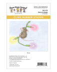 Spellbinders - House-Mouse Holiday Collection - Cling Stamp - Merry & Bright