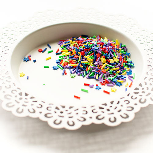 Pretty Pink Posh - Clay Confetti - Rainbow Remix