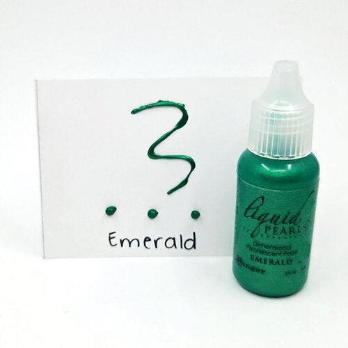 Ranger Ink - Liquid Pearls - Emerald-ScrapbookPal