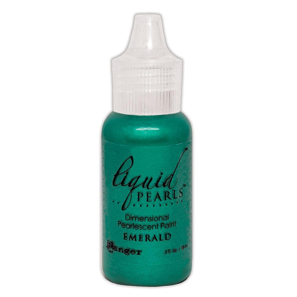 Ranger Ink - Liquid Pearls - Emerald-ScrapbookPal