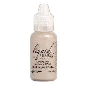 Ranger Ink - Liquid Pearls - Platinum Pearl-ScrapbookPal
