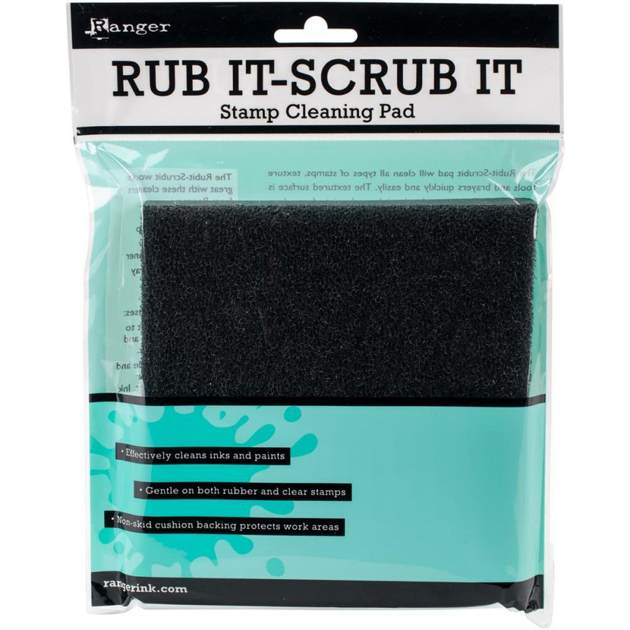 Ranger Ink - RubIt-ScrubIt Stamp Cleaning Pad-ScrapbookPal